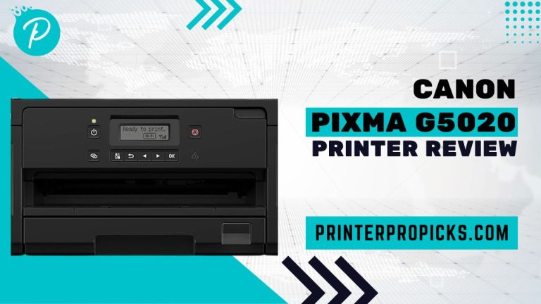 canon pixma G5020 review