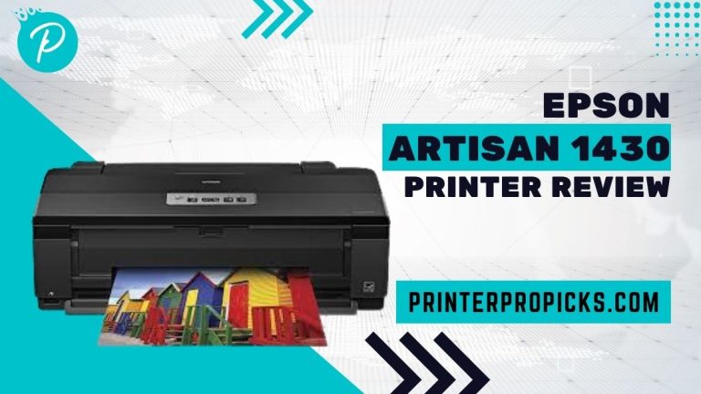 Epson Artisan 1430 Review
