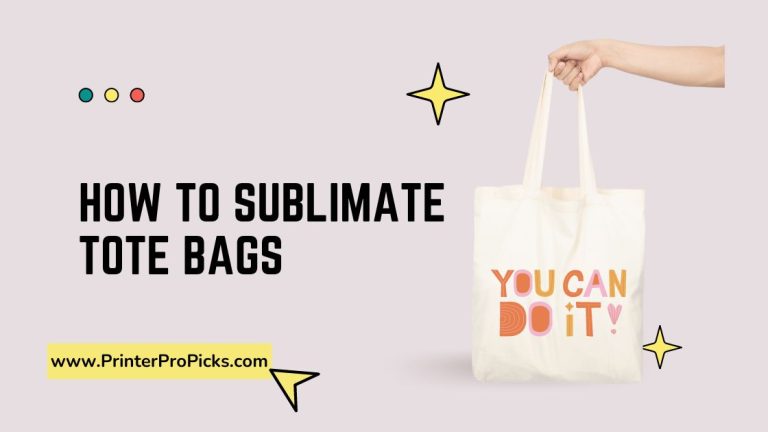 How to sublimate tote bags