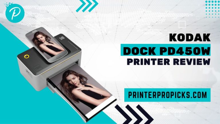kodak dock pd450w review