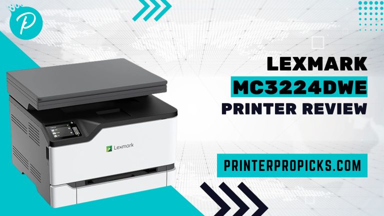 Lexmark MC3224dwe Review