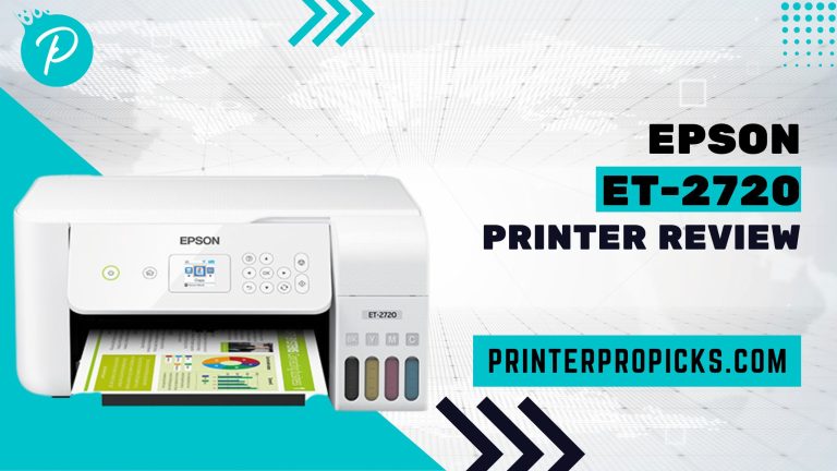 Epson EcoTank ET-2720 Review